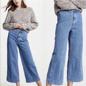 🔸Madewell jeans wide legs
